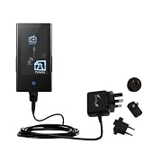 International Wall / AC Charger for the Samsung YP-P2JABY - Gomadic Brand w/ TipExchange Technology