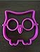 Drhob 1pcsSuperDeals Breakfast Silicone Owl Fried Egg Mold Pancake Egg Ring Shaper Funny Cooking Tool HIl（ Color ：purple）