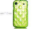 Samsung Galaxy S i9000 Novoskins CoCo NoVo Lime Green Quilted TPU Case