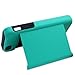 CoverON Hybrid Dual Layer Case with Credit Card Holder for Apple iPhone 5C - Teal Hard Black Soft Silicone (Teal/Black)
