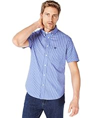 Blue Harbour Pure Cotton Double Striped Shirt