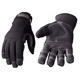 Youngstown Glove Co. 03-3450-80-S Waterproof Winter Plus Performance Glove Small, Black