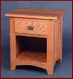 Andy's 1-Drawer Nightstand-Maple (Natural Finish)