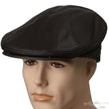 Leather Ivy Caps / Brown