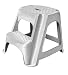 ` Plastic Two-Step Stool
