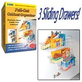 3 Tier Pull-Out Cabinet Organizer - Home and Garden > Organization