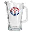 Texas Rangers 60oz Glass Pitcher - Primary Logo MLB Baseball