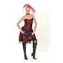 Moulin Rouge Saloon Girl Fancy Dress Costume Size UK 16-18