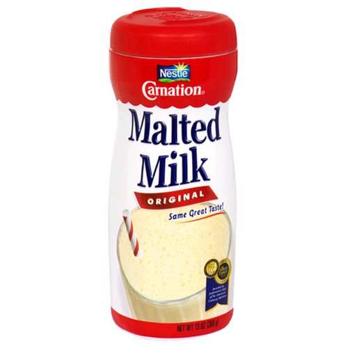 Carnation Malted Milk, Original, 13-Ounce Jars (Pack of 4)