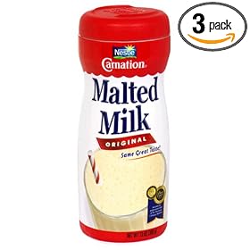 Carnation Malted Milk, Original, 13-Ounce Jars (Pack of 3)
