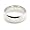 14K White Gold Wedding Bands 6mm comfort-fit, 6.25