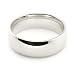 14K White Gold Wedding Bands 6mm comfort-fit