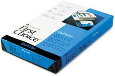 Weyerhaeuser Company First Choice Copy Paper, Bright White, 98 Brightness, 24lb, 11 x 17, 500 Sheets