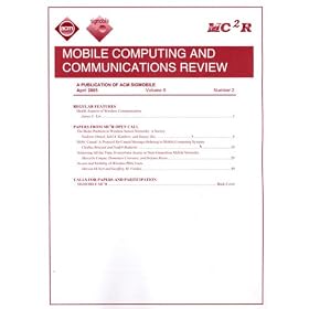 Mobile Computing and Communications Review - Sigmobile