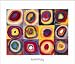 Farbstudie, Art Poster by Wassily Kandinsky, size 22