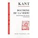 Metaphysique des moeurs 2e partie : doctrine de la vertu