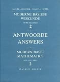 Modern Basic Mathematics / Moderne Basiese Wiskunde: Bilingual Answers: STD 2 / Tweetalige Antwoorde: St 2 (Mathematics: Modern Basic Mathematics / ... Wiskunde) (Afrikaans and English Edition)
