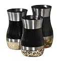 Polder Pourable Canisters Black