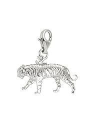 Rembrandt Charms Tiger Charm with Lobster Clasp
