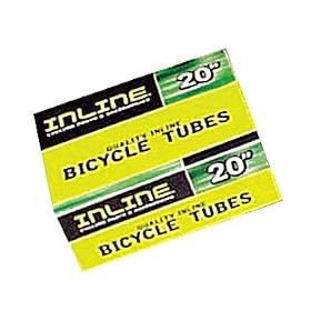 Inline bike Tube 20 x 1.50 1.75 1.90 SV Case or 10 Tubes. by 