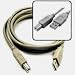 Premium USB 2.0 Type-A to to Type-B 28/24AWG High Speed Printer Cable for Epson, HP, Dell, Lexmark, Canon and Many More.
