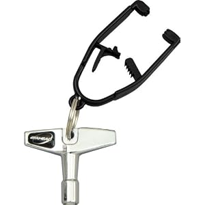 Ahead Klip-it Drum Key, Black Chrome by