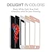 multifun Tempered Glass Screen Protector for multifun Tempered Glass Screen Protector for Apple iPhone 6s Plus/iPhone 6 Plus 5.5 inch 0.2mm Ultra Thin Color Frame 2-Pack Gold