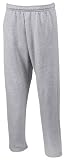 Open Bottom Pocketed Sweatpants