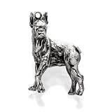 Sterling Silver Boxer Charm