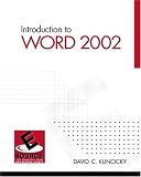 Introduction to Word 2002 (ESource Series)
