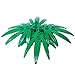 Lego Parts: Plant Leaves 6 x 5 Swordleaf with Clip (PACK of 4 - Green Leaves)