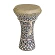 Mosaic Wooden Doumbek, Medium