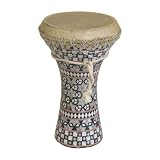 Mosaic Wooden Doumbek, Medium