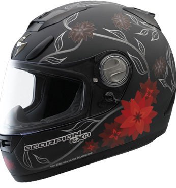 EXO-700 Black Dahlia Helmet - Size : Small