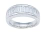 2.05 cttw Karina B(tm) Baguette Diamonds Band LIFETIME WARRANTY