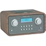 Tangent QUATTRO Wifi Wireless Internet Clock Radio - Walnut