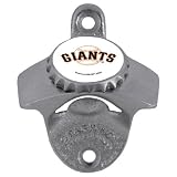 San Francisco Giants Wall Mounted Bottle Opener - MLB Baseball - Fan Shop Sports Team Merchandise