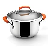 Post image for Rachael Ray Stainless Steel II Covered Saucepot, 4-Quart, Orange