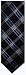 Men's Michael Kors Necktie Black/Silver/Blue