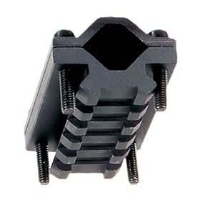  UTG Universal Single-Rail Barrel Mount with 5 Picatinny Slots