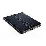 M-Edge Platform Synthetic Leather Kindle DX Jacket (Fits 9.7" Display, Latest Generation Kindle DX), Smooth Black