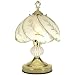 Polished Brass Touch Table Lamp with Brass Finial