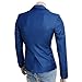 Doublju Mens Vivid One-button Blazer