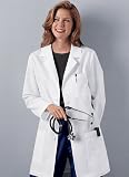 Womens Longer Length 32 Lab Coat by Cherokee Scrubs