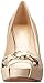 Nine West Women's Chocolate Leather Platform Pump