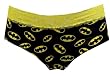 DC Comics Batgirl Logo Lace Trim Black Panty for women