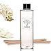 Urban Naturals Tuberose Reed Diffuser Oil Refill & Set Replacement Reed Sticks ~ A Blend Exotic Tuberose & Fragrant Orange Blossom, 4 oz.