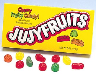 Farley's&Sather's, Jujy Fruits-2.1 Oz Each X 24 Pieces
