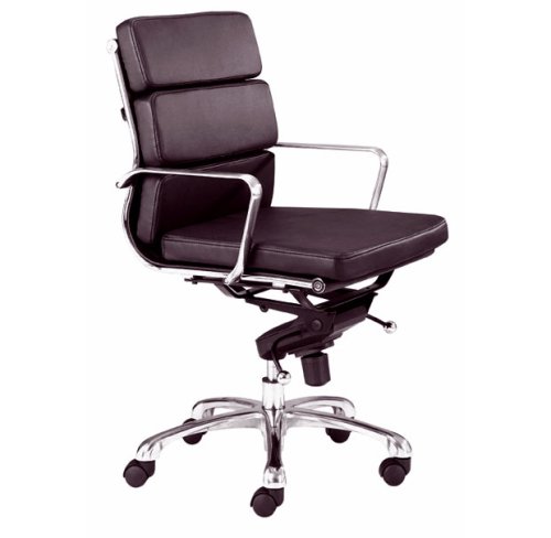 Zuo Modern Director Office Chair with Espresso Leatherette 205225