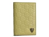 GUCCI(グッチ)二つ折りカードケース クレストタグ グッチシマ イエロー【並行輸入品】 GUCCI(グッチ)二つ折りカードケース クレストタグ グッチシマ イエロー【並行輸入品】